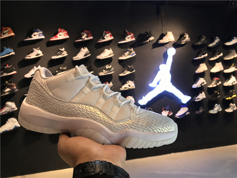 Air Jordan 11 Low GS PRM HC Frost White 897331 100